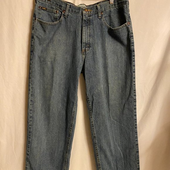 Lee Relaxed Straight Leg Men's Jeans 36x32 Very Good!!